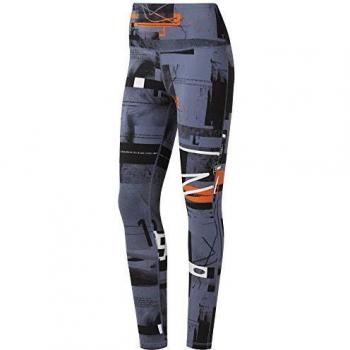 Reebok Wor Myt AOP Legging Mallas, Mujer, wasind, L