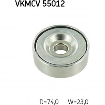 Polea de guía para correa poli V SKF VKMCV 55012