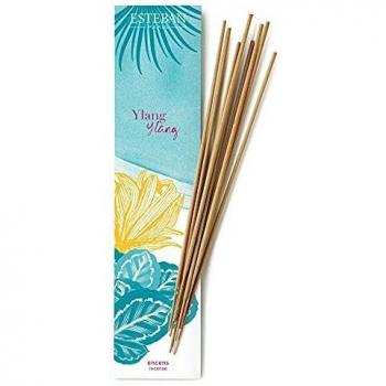 Incienso Bastoncillos Ylang Ylang - 20 Piezas con Aceite Esencial de Ylang Ylang para Aromatizar el Hogar