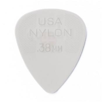 Púas de guitarra Dunlop Nylon Standard 0.38mm - Paquete de 72 unidades