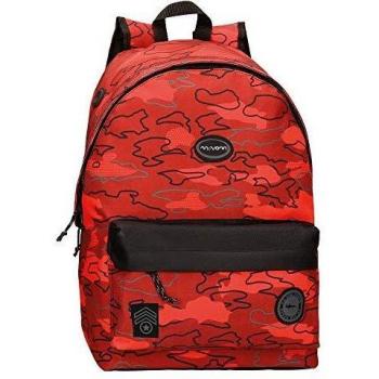 Movom 5072363 Camu Mochila Tipo Casual, 42 cm, 22.05 litros, Rojo