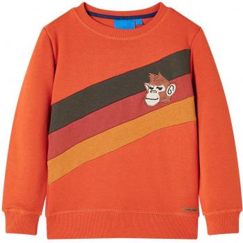 Sudadera infantil naranja 92
