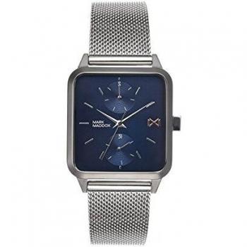 Mark Maddox Reloj Analogico para Hombre de Cuarzo con Correa en Acero Inoxidable HM7106-37