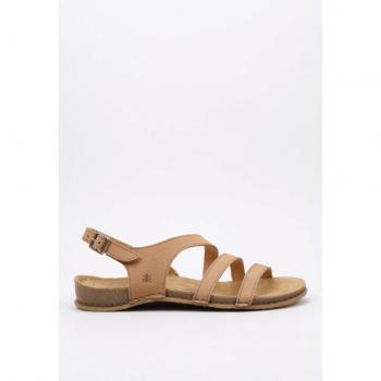 Sandalia plana mujer El Naturalista N5811 Camel 40