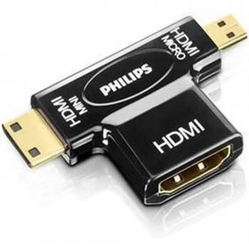 Adaptador Philips Swv2429W Hdmi / Micro Hdmi / Mini Hdmi