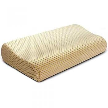 look envy Almohada de Espuma Viscoelástica Alta Elasticidad, Espuma Viscoelástica Almohada Ortopédica Ergonómica para el Cuello Almohada con Funda de Extraíble y Lavable 60x35x11CM