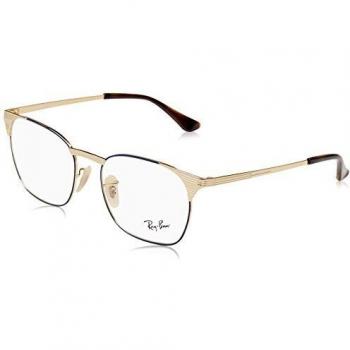 Ray-Ban - RX 6386, Geométrico, metal, hombre, GOLD BLUE