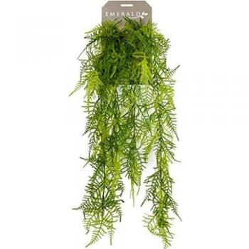 Emerald Helecho Plumoso Artificial 80cm Decoración Flor Artificial Casa Jardín