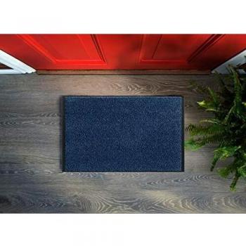 Floorcover Premium - Felpudo antideslizante para puerta y eliminador de suciedad en tonos grises, mantiene la suciedad fuera y el hogar limpio