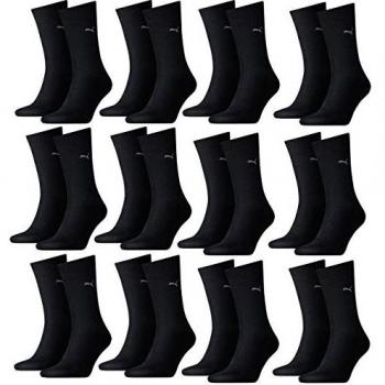 PUMA Classic 2P Calcetines, Black, 39/42