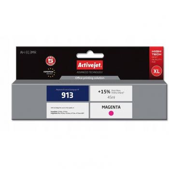 Cartucho de tinta Activejet AH-913MR XL Magenta compatible alto rendimiento 1 pieza