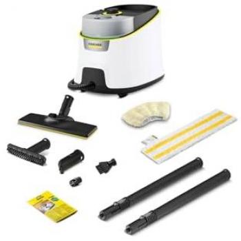 Limpiadora de Vapor Karcher SC 4 Deluxe Iron, 2200 W, Presión de Vapor 4 Bar, Superficie hasta 130 m², Incluye Plancha a Vapor