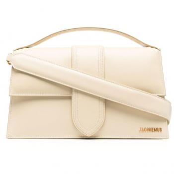 Jacquemus Women's Le Bambinou Ivory Leather Handbag - One Size