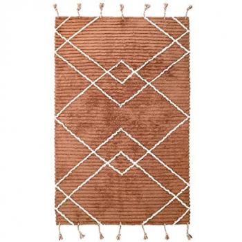 Alfombra infantil de algodón lavable a máquina Lässa Toffee 135x190 cm