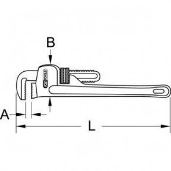 Llave Stillson BRONZEplus, 110 mm