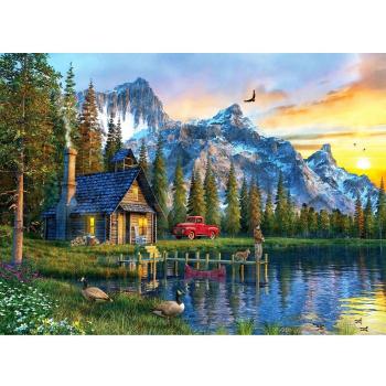 Anatolian Sunset Cabin Jigsaw Puzzle 1000pcs