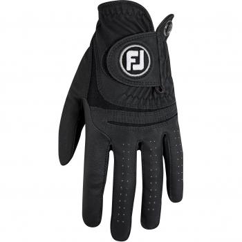 FootJoy WeatherSof - Guante para hombre, Diestro, se pone en la mano izquierda, color Negro, talla M