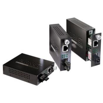 Planet FST-802S15 convertidor de Medio 100 Mbit/s Negro - Convertidor de Red