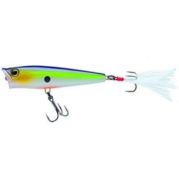 Yo-Zuri F1134 SSH 3DS Popper Topwater Lure, 2-5/8-Inch, Sexy Shad