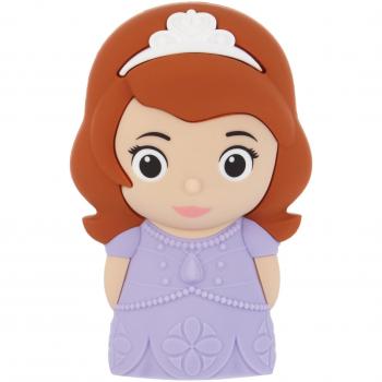 Philips Disney Princesa Sofía - Peluche luminoso, con pilas, luz blanca cálida, bombilla LED de 0,18 W, color morado