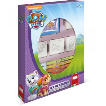 Set de Sellos de Colores Paw Patrol Niña 12 Piezas