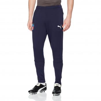 Puma FIGC Italia Training Pants Zipped Pockets Jr Pantalón, Niños,