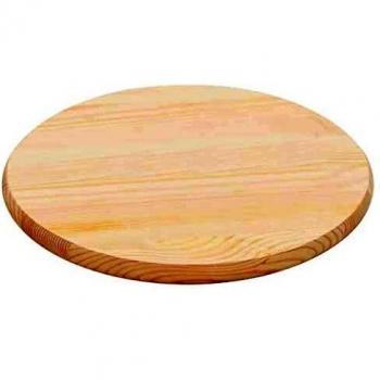 vidaXL Tablero de Mesa Redondo de Pino Natural 25 mm 50 cm Recambios Bricolaje