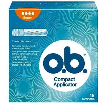 O.B. ProComfort Super Tampons with Applicator, 16 Count