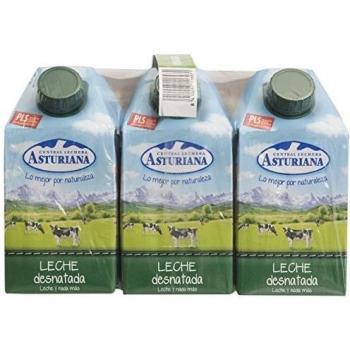 Central Lechera Asturiana - Leche Desnatada Brik 0,5L
