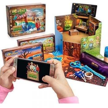 LAST LEVEL- Boxitale Caballeros de la Naturaleza Castellano e Ingles. Knights of Nature Spanish and English, Multicolor