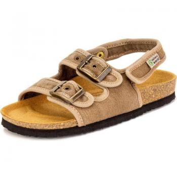 Sandalia Bio 2 Hebillas Beige para Niño Natural World 7082E N - 48 Maui