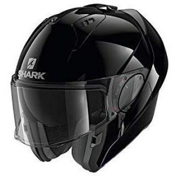 Casco de moto Shark EVO ES BLANK BLK, Negro, M
