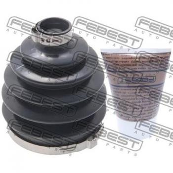 FEBEST CV-joint boot 1017P-V250 - Juego de fuelles para árbol de transmisión, fabricado en material resistente a la abrasión, incluye abrazaderas y es compatible con varios modelos de vehículos