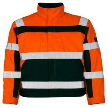 Chaqueta de Trabajo Hi-Vis Naranja/Verde Mascot Cameta 2XL