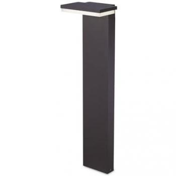 Pilona Exterior Cuadrada Antracita IP65 3000K