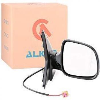 Retrovisor Alkar 9240928 - Espejo retrovisor de repuesto, compatible con varios modelos de vehículos, fabricado en plástico resistente, con cristal plano y soporte ajustable