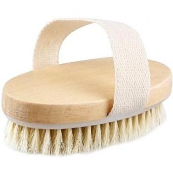 Tinksky Cepillo Exfoliante de Baño Cepillo de Cerdas Naturales
