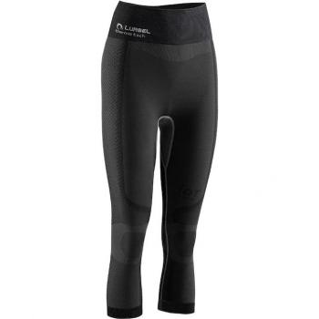 Malla termorreguladora de mujer Lurbel Cristallo Pants 3/4 W gris oscuro