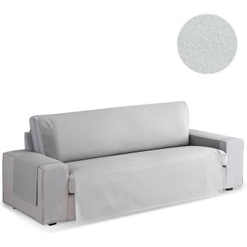 Cubresofá Royale 4 plazas adaptable color gris 190 cm