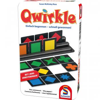 Qwirkle Mini Juego de Estrategia y Lógica en Metalldose para 2-4 Jugadores