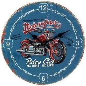 Signes Grimalt Reloj Madera DM Estados Americanos Motocicleta