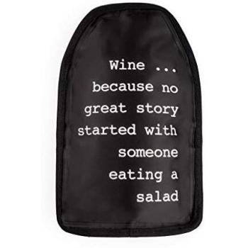 Balvi Great Story Enfriador de Vino Color Negro Nylon