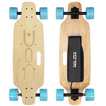 Nilox 30NXSKMO00002 Skate Eléctrico, Unisex Adulto, marrón, 75x13