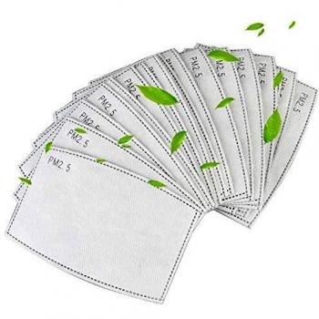 Begleri Filtros de Carbón Activado Reemplazables PM2.5 de 5 Capas para Adults