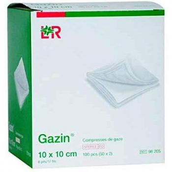Compresas Estériles de Gasa 10x10cm - Paquete de 100 unidades