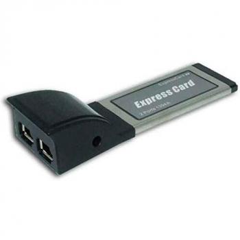 SATYCON Tarjeta EXPRESSCARD 2X FIREWIRE IEEE1394