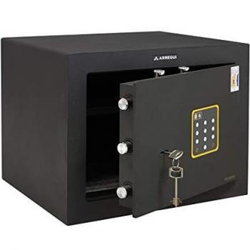 Arregui 15000C Caja Fuerte con Blindaje Anti-taladro, Negro
