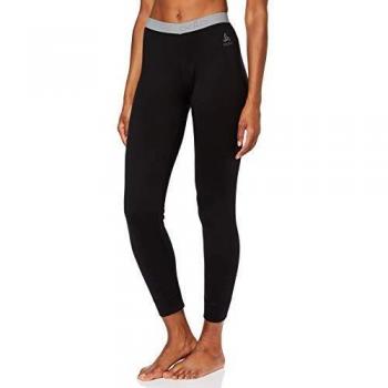 Odlo Suw Bottom Pant Natural 100% Merino Warm Pantalon, Mujer, Black, L