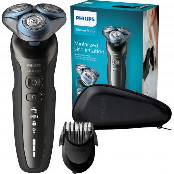 Afeitadora Eléctrica Philips S6640/44 en Seco y Húmedo con Sistema de Corte Multiprecisión y Recortador de Barba Smartclick