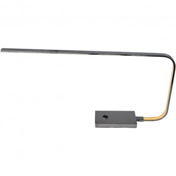 Lámpara de Mesa LED Regulable Faucium 3000K con Sensor Táctil, Acabado Cromado, Dimensiones 60x32x10 cm, IP20